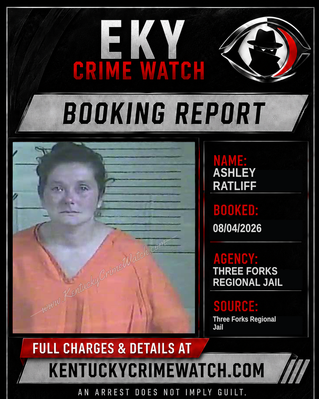 Ashley Ratliff booking image