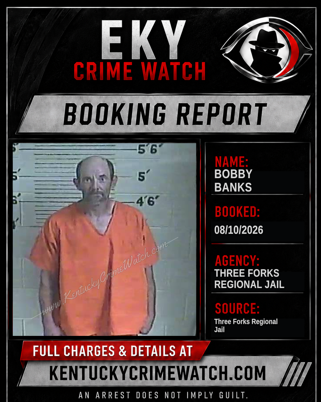 Bobby Banks booking image