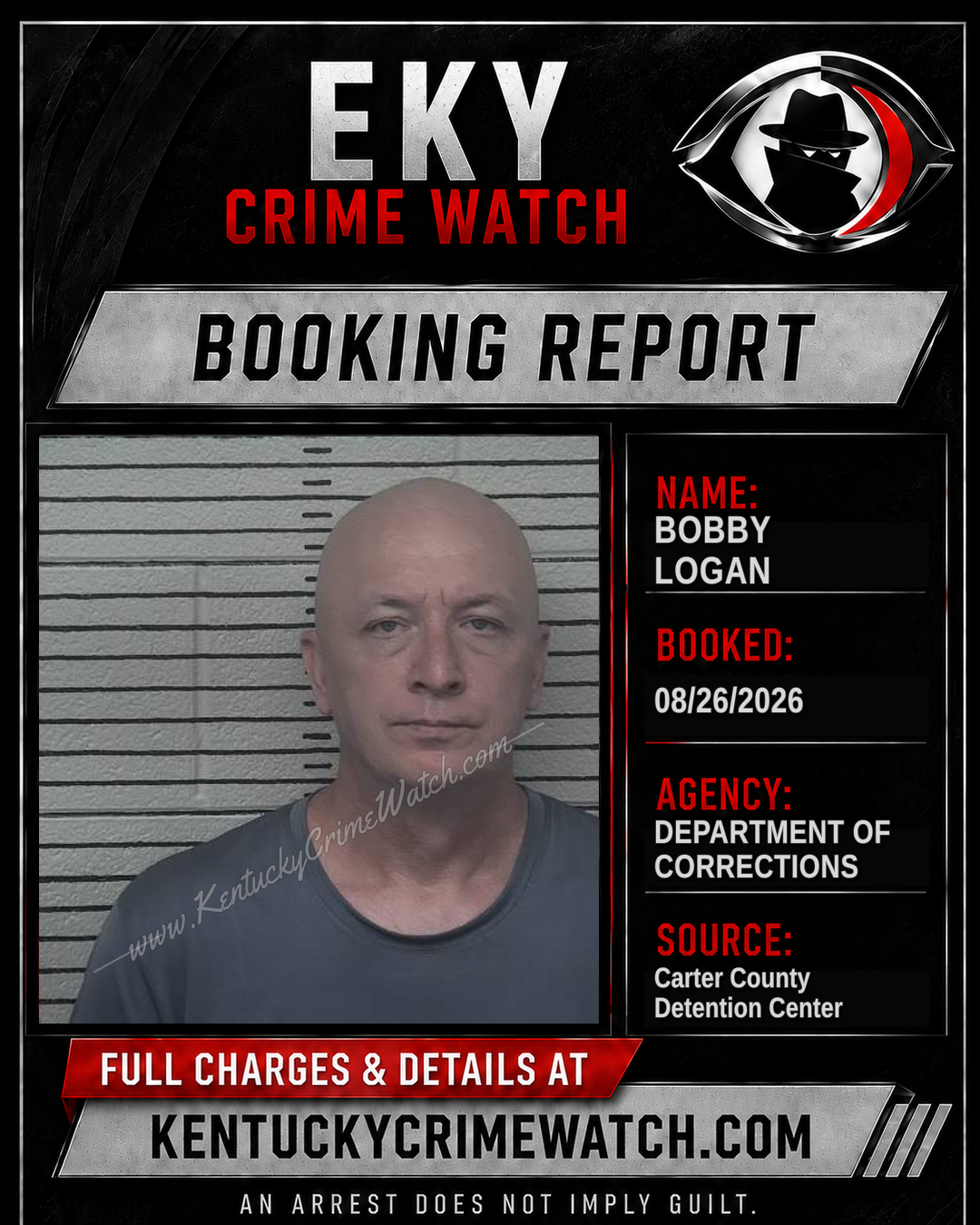 BOBBY LOGAN booking image