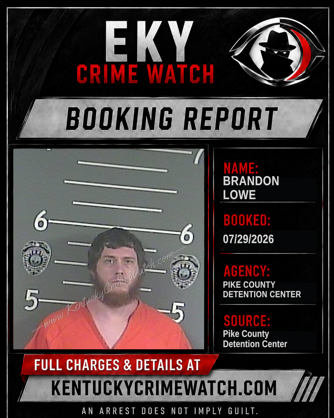 BRANDON LOWE booking image