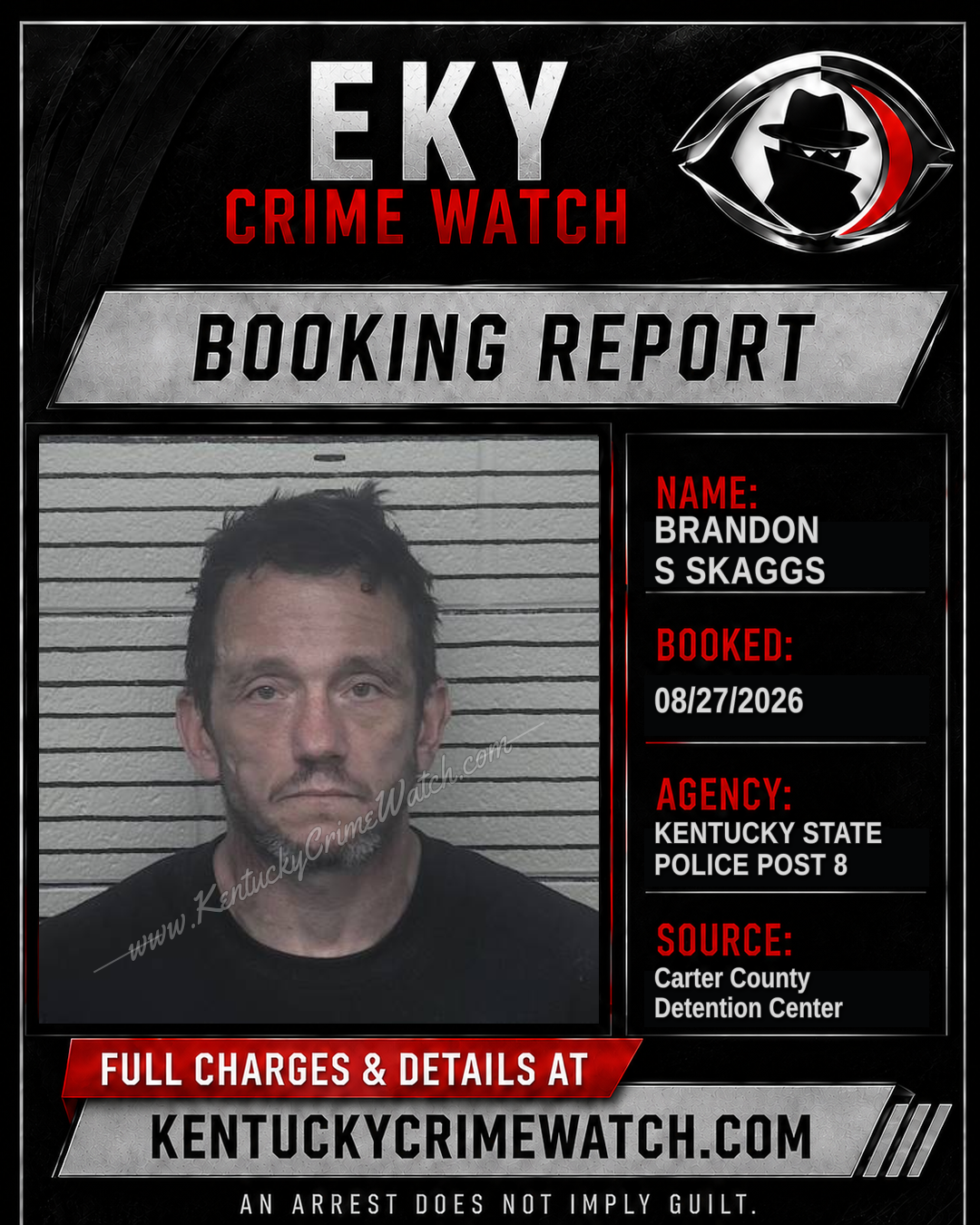 BRANDON S SKAGGS booking image