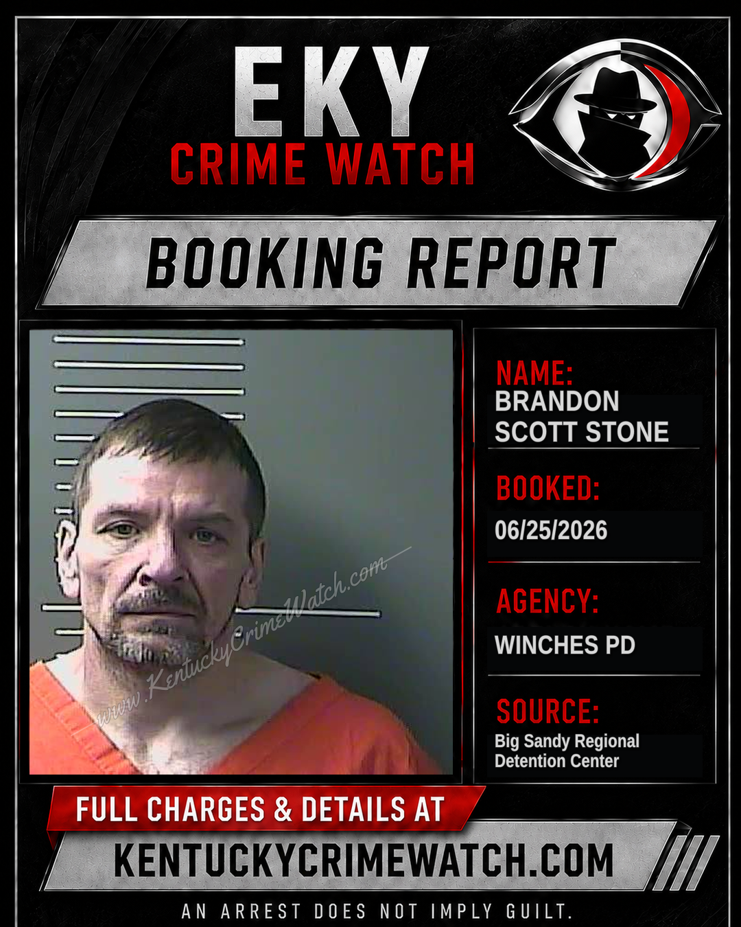 BRANDON SCOTT STONE booking image