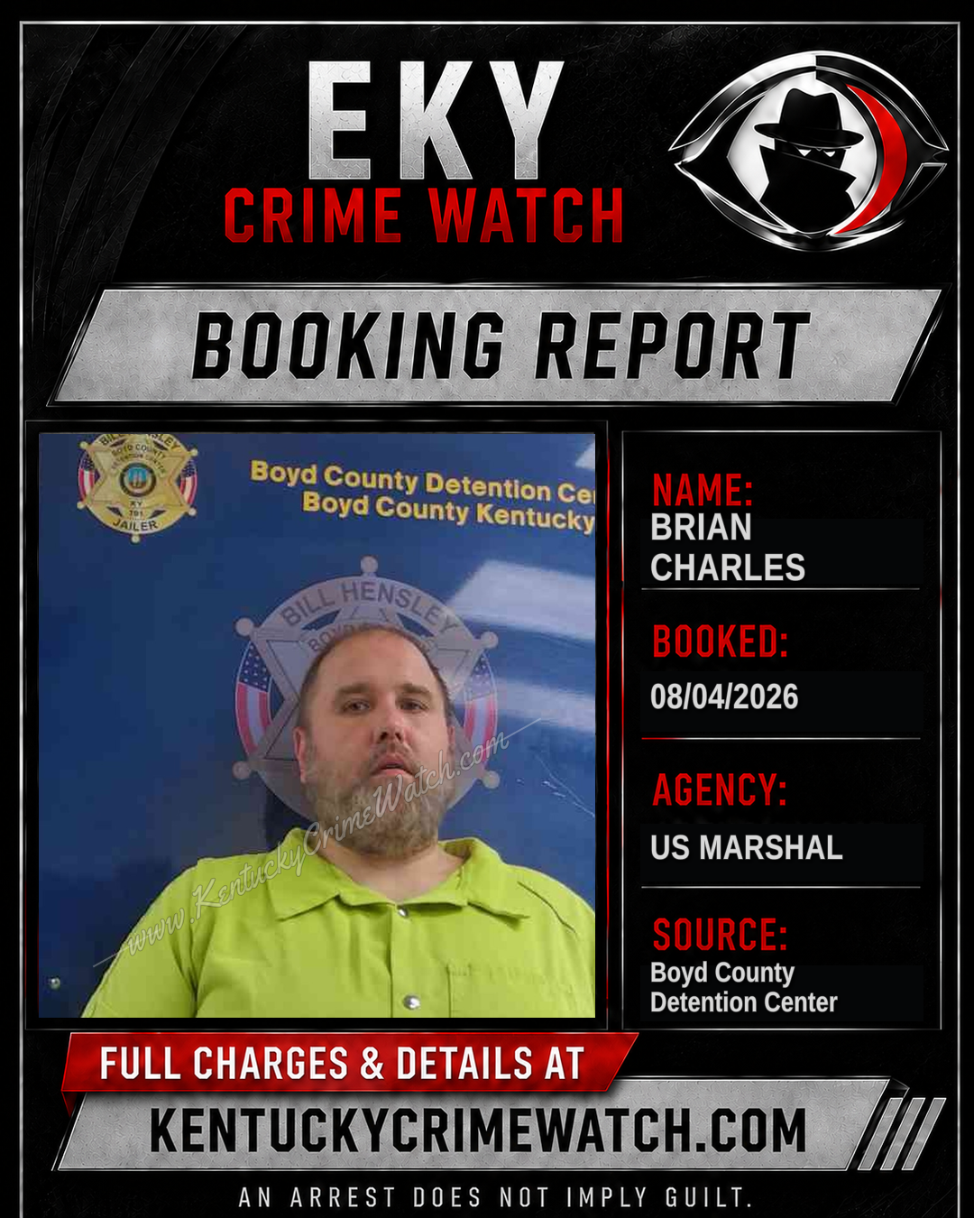 BRIAN CHARLES booking image