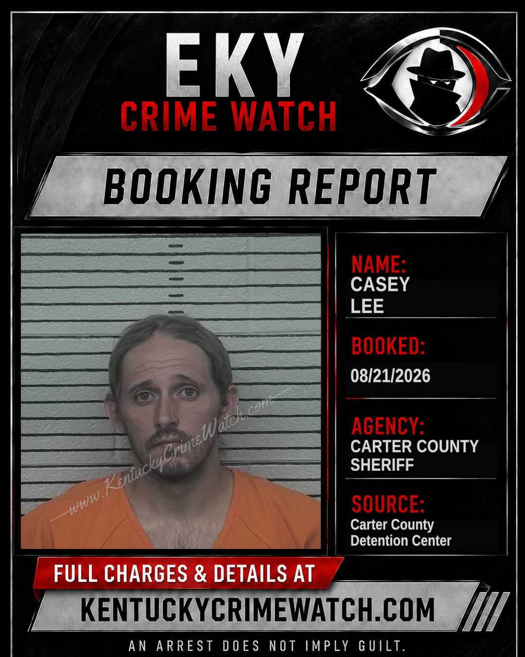 CASEY LEE booking image