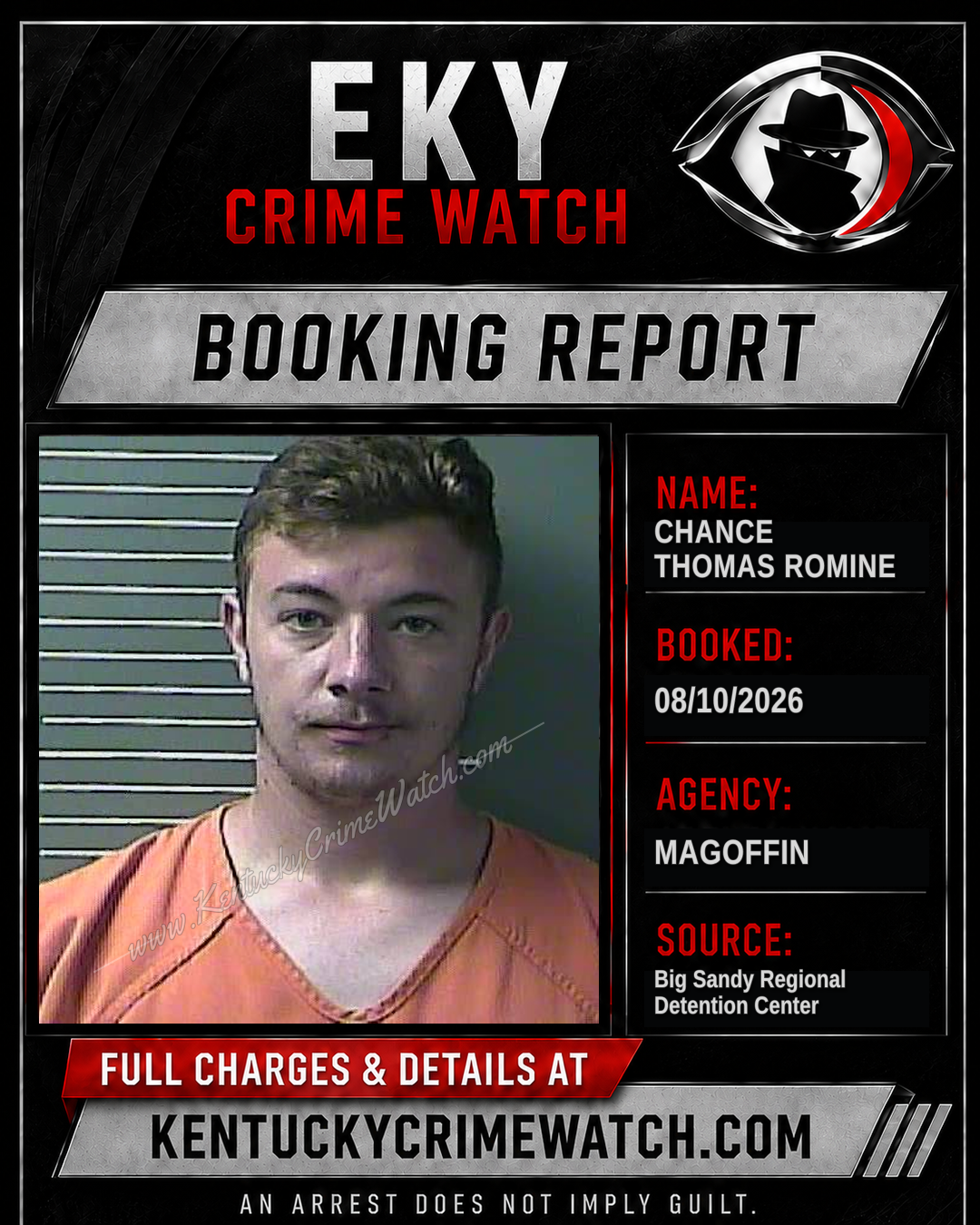 CHANCE THOMAS ROMINE booking image