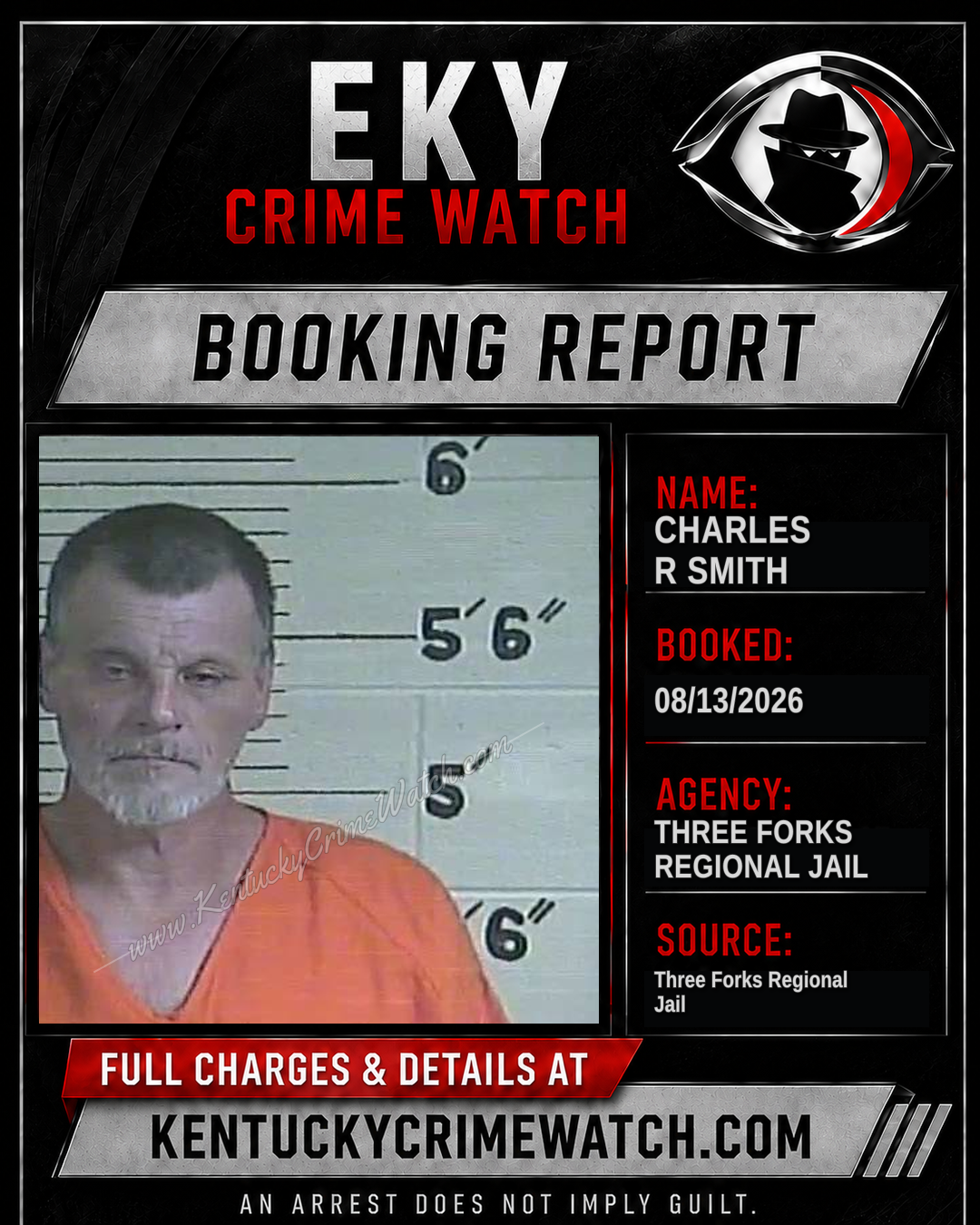 Charles R Smith booking image