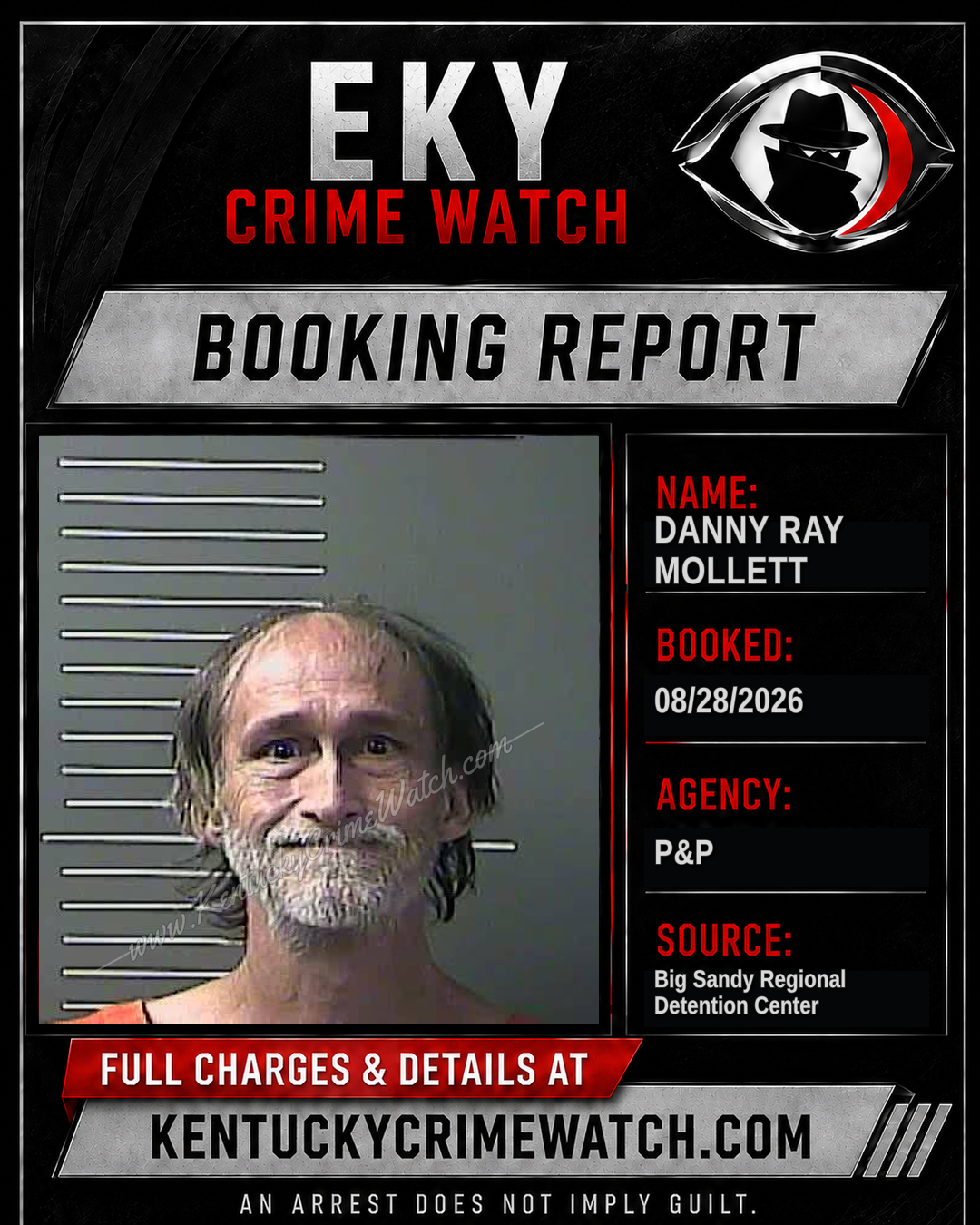 DANNY RAY MOLLETT booking image