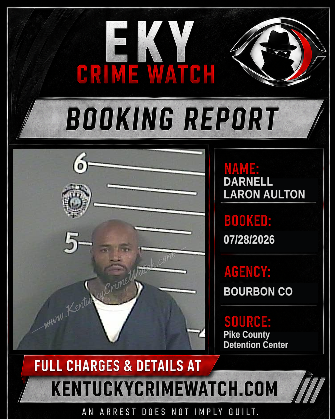 DARNELL LARON AULTON booking image