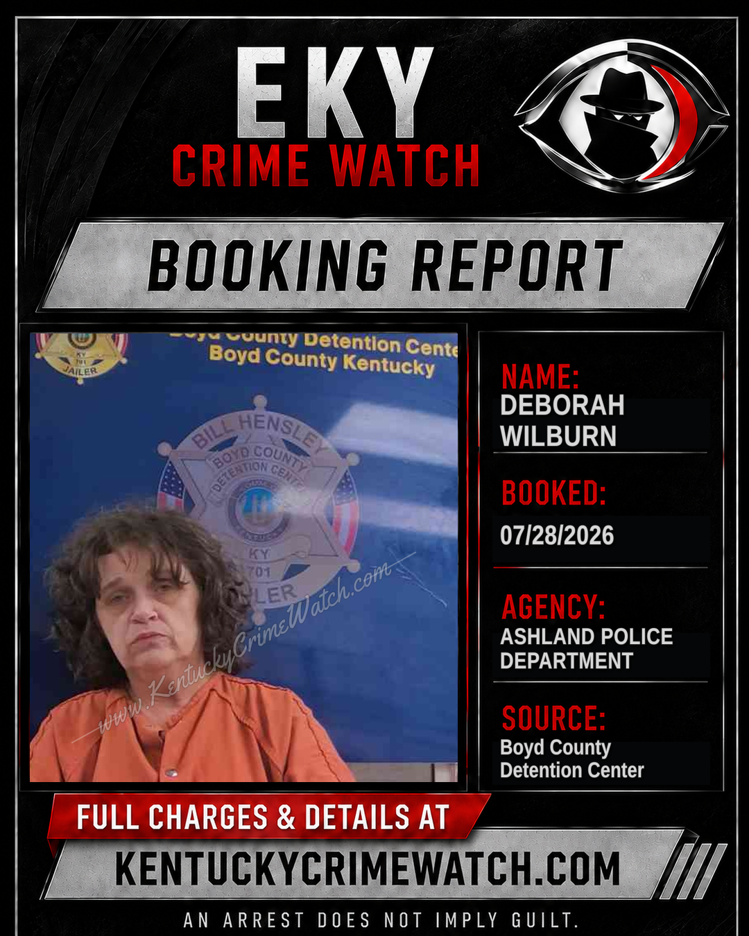 DEBORAH WILBURN booking image