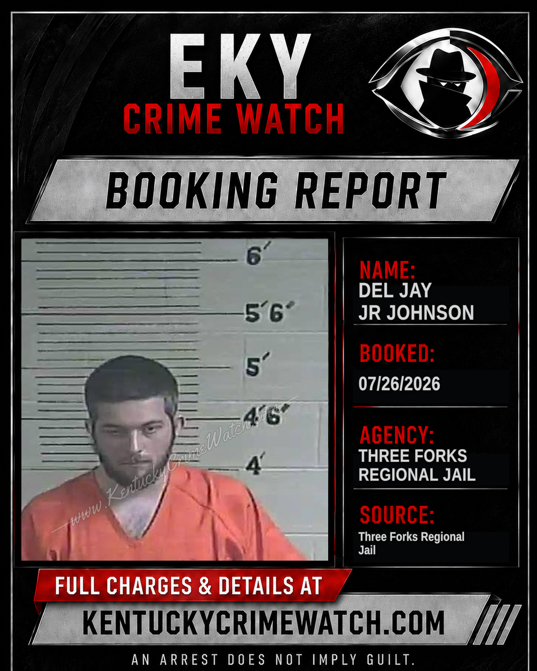 Del Jay Jr Johnson booking image