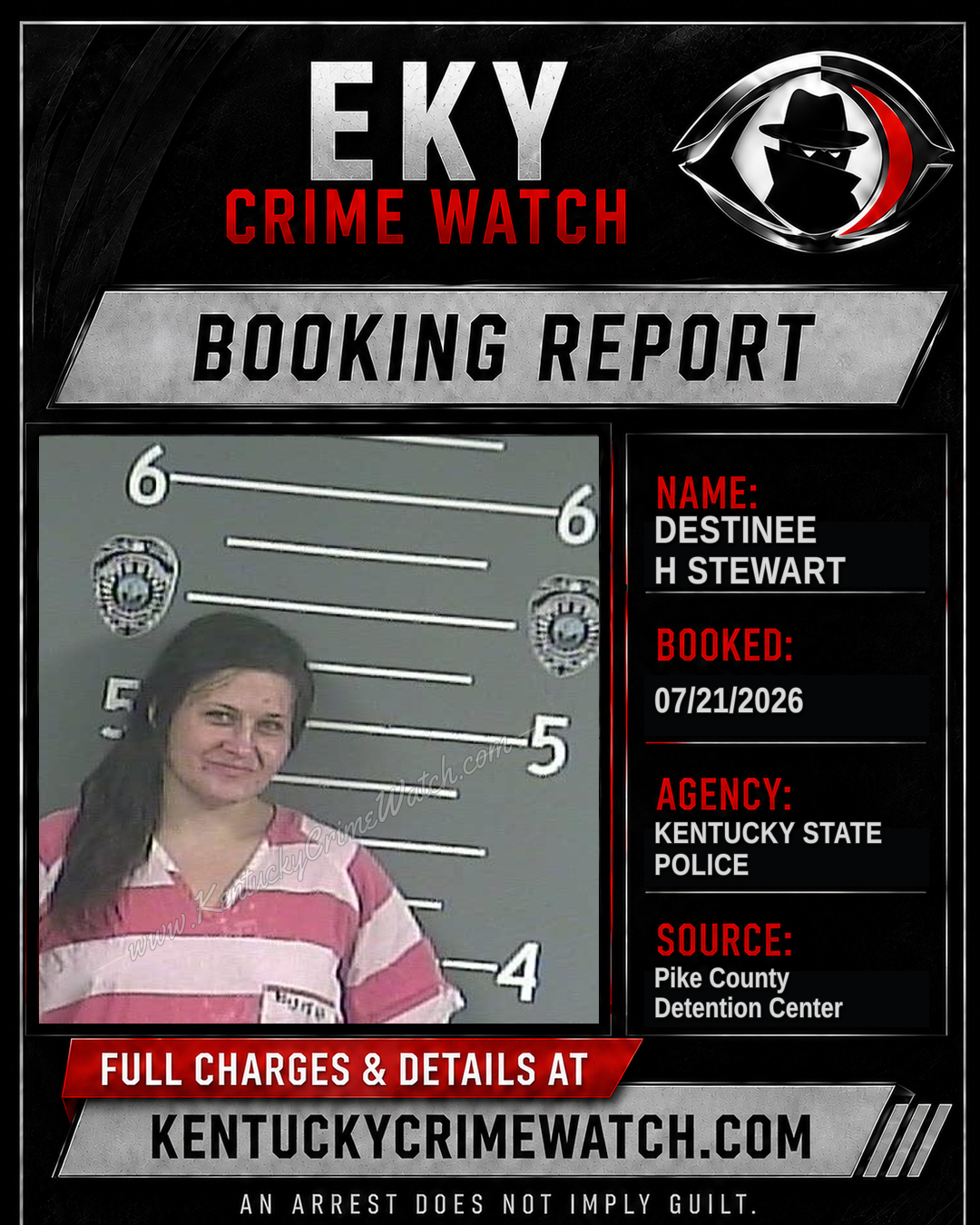 DESTINEE H STEWART booking image