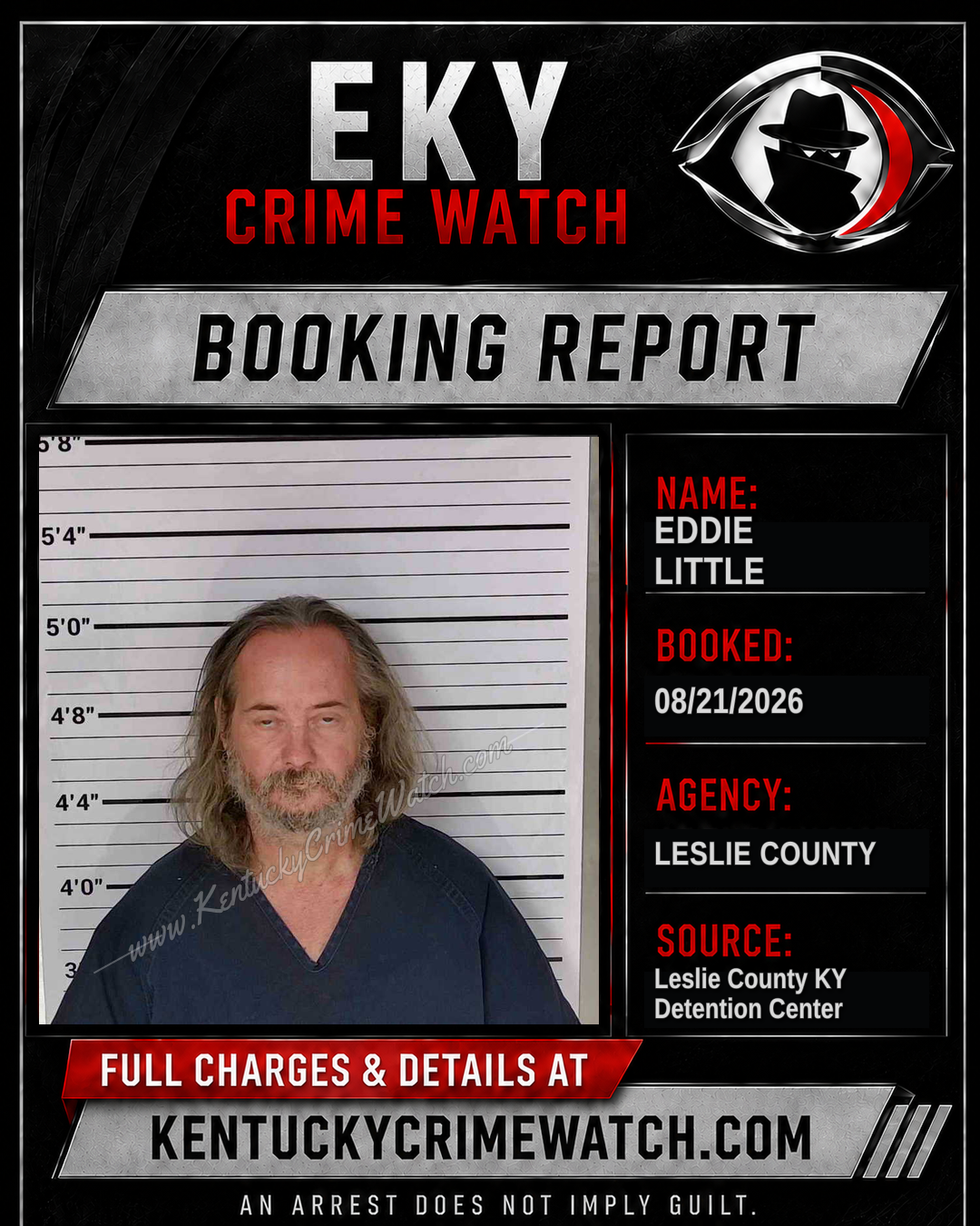 EDDIE LITTLE booking image