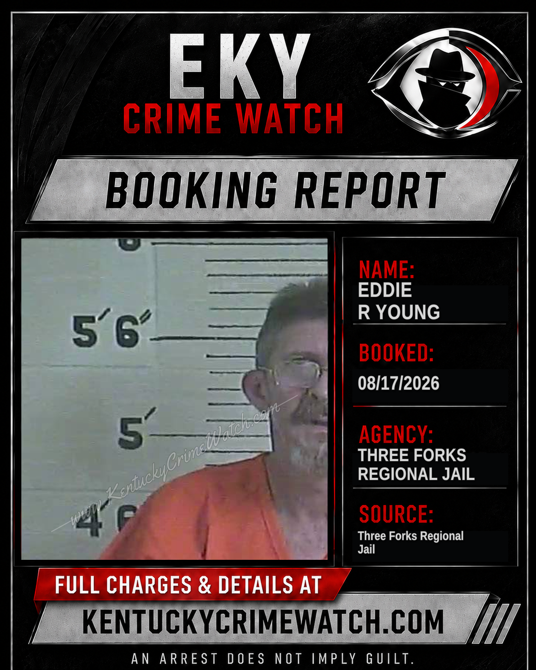 Eddie R Young booking image
