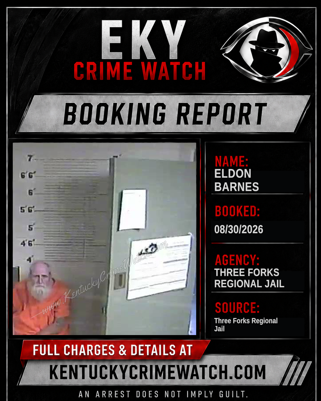 Eldon Barnes booking image