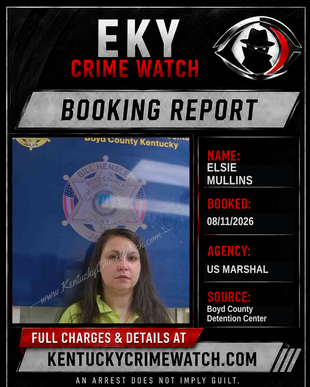 ELSIE MULLINS booking image