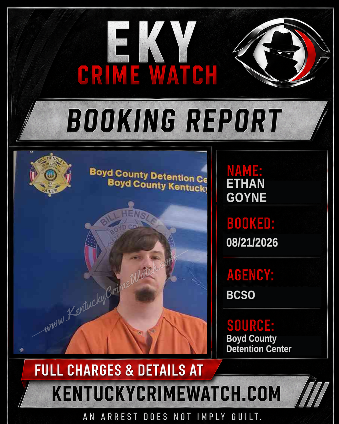ETHAN GOYNE booking image