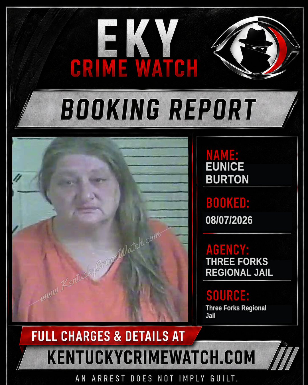 Eunice Burton booking image