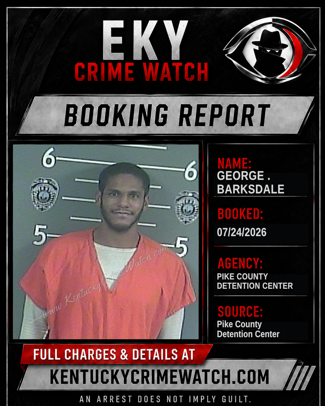 GEORGE . BARKSDALE booking image