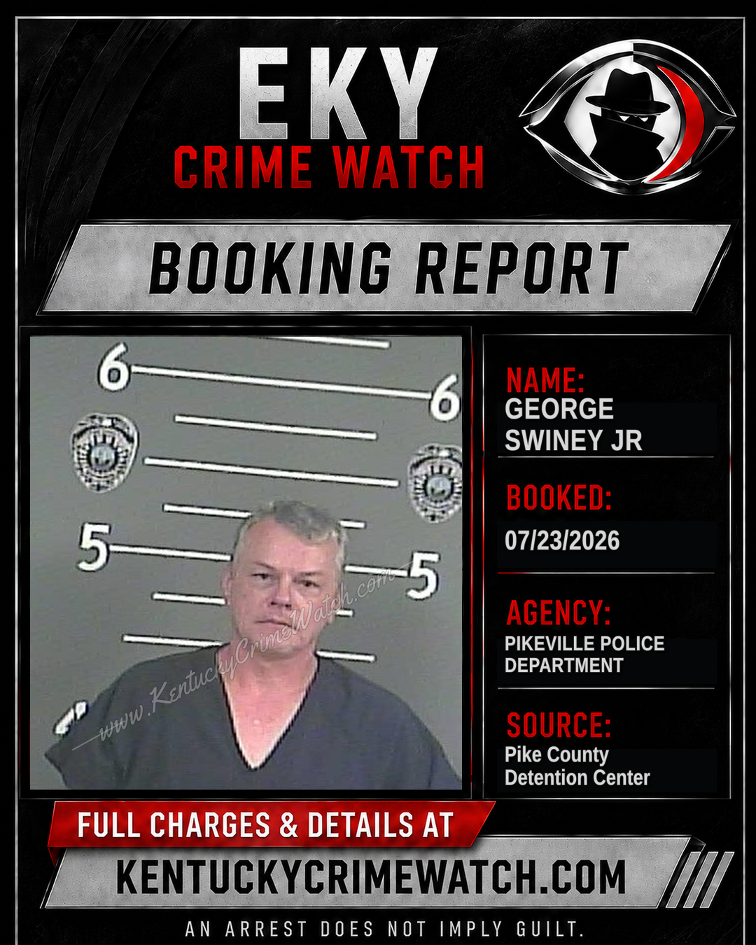 GEORGE SWINEY JR booking image