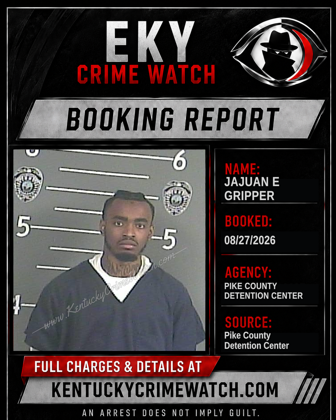 JAJUAN E GRIPPER booking image