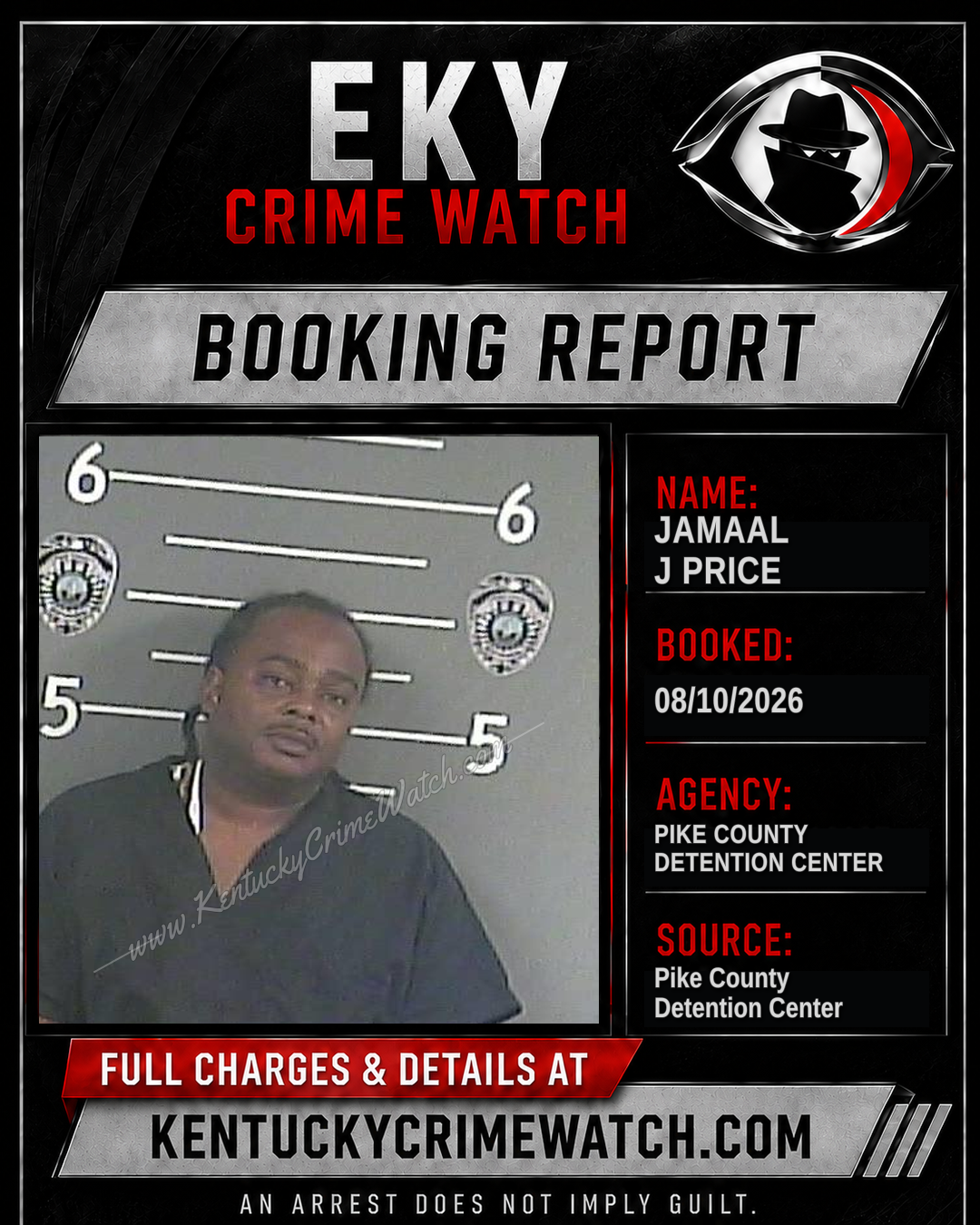 JAMAAL J PRICE booking image