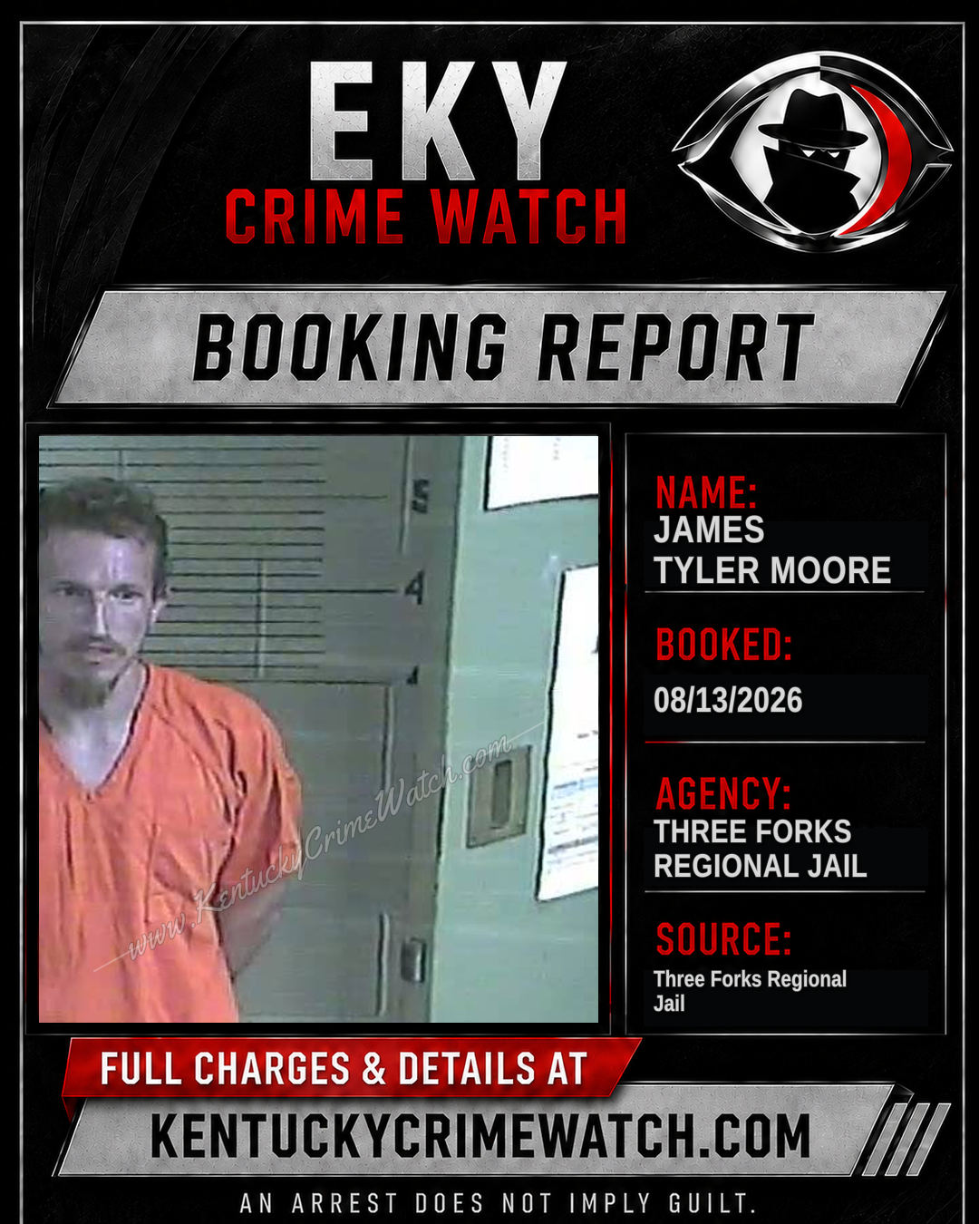 James Tyler Moore booking image