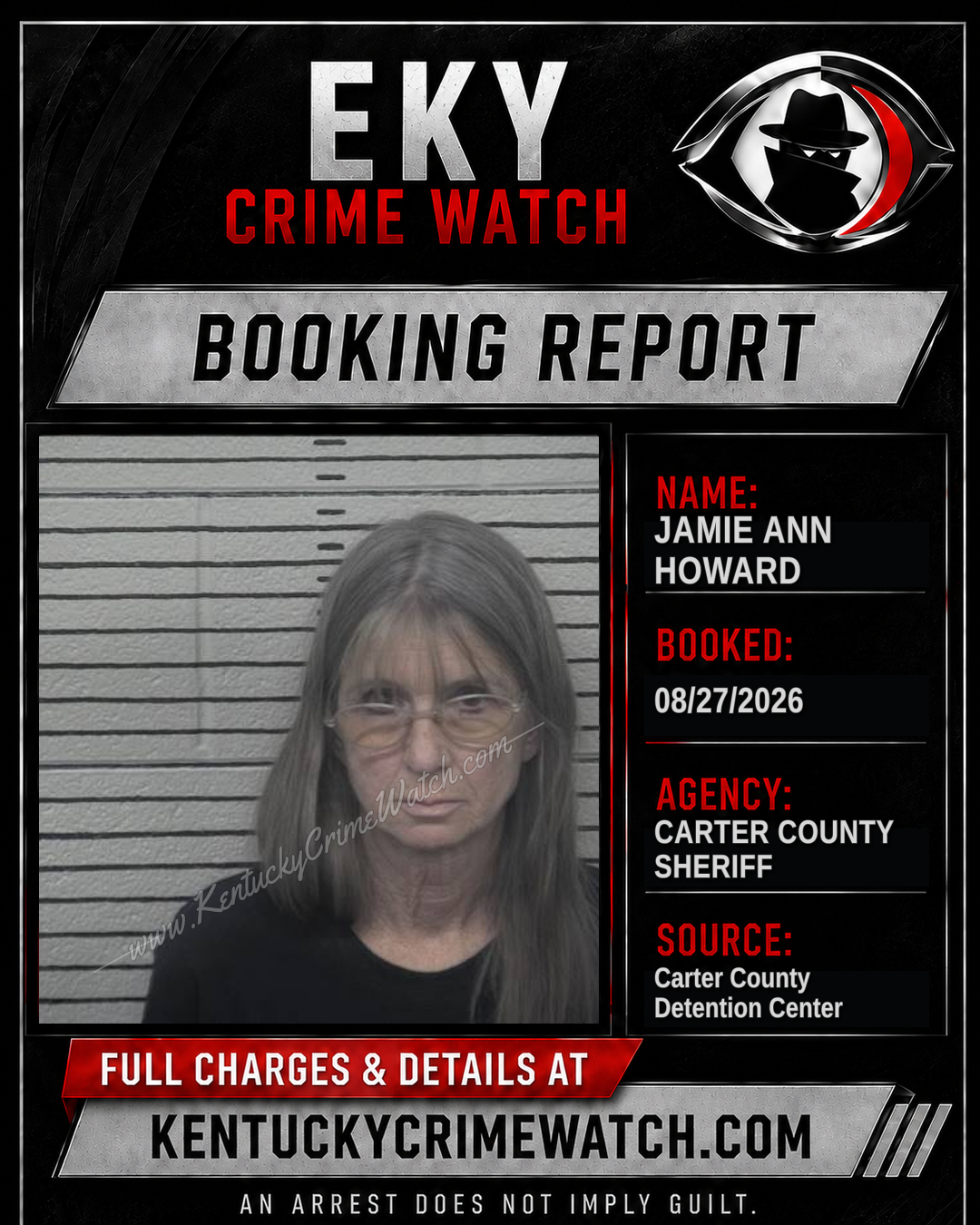 JAMIE ANN HOWARD booking image