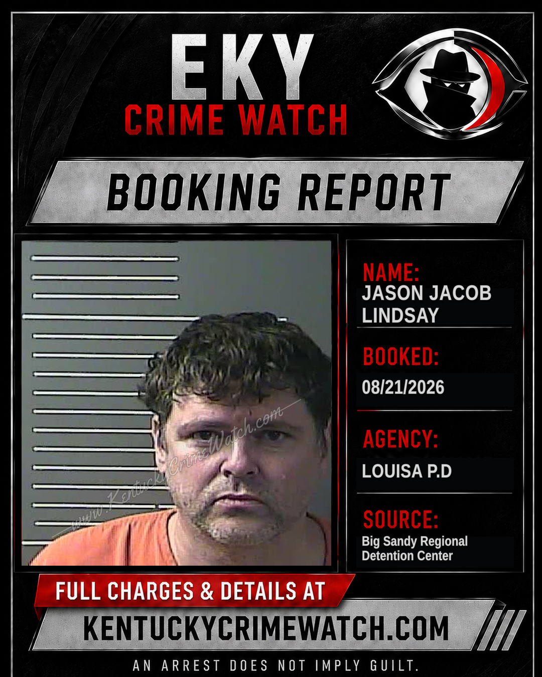 JASON JACOB LINDSAY booking image