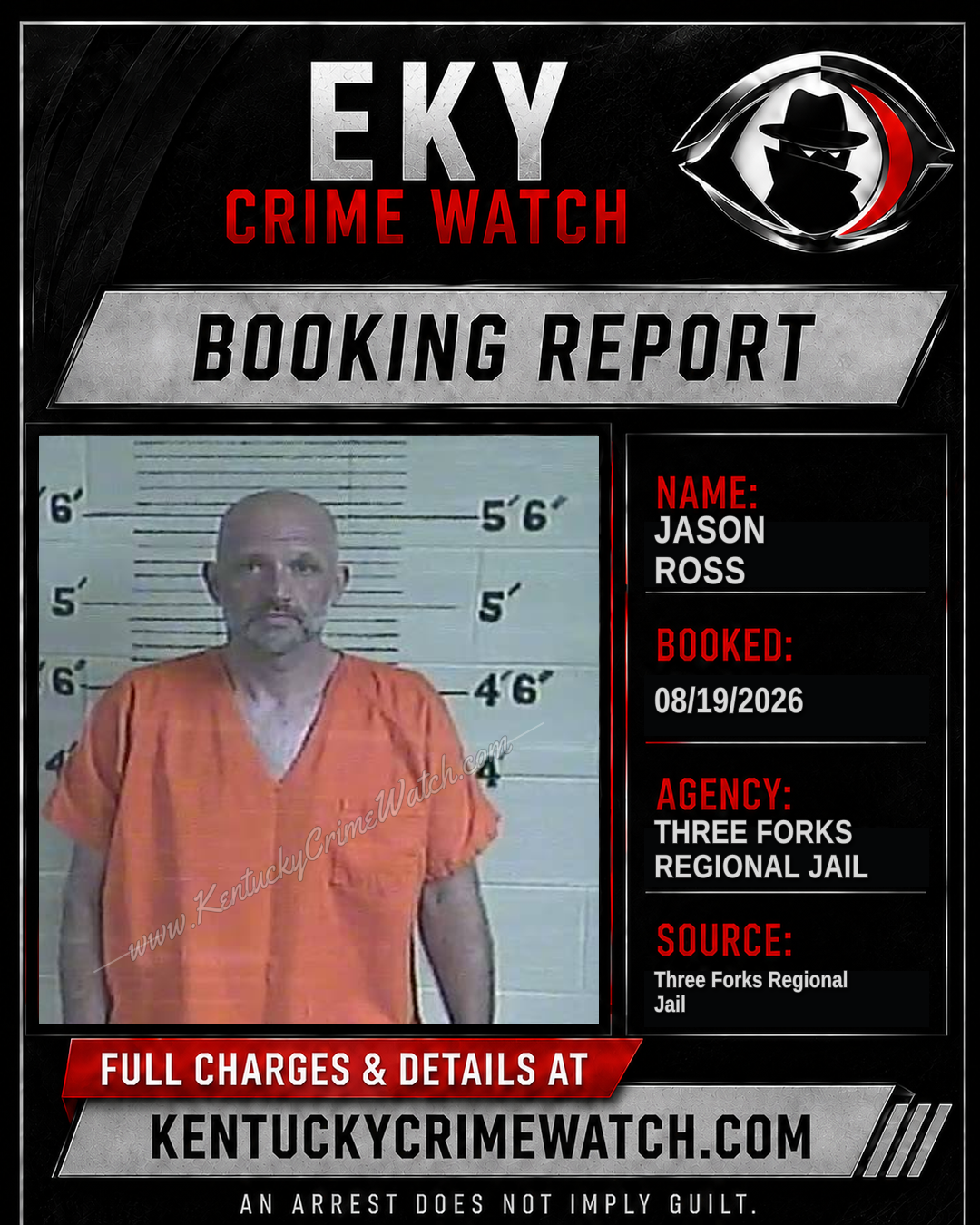 Jason Ross booking image