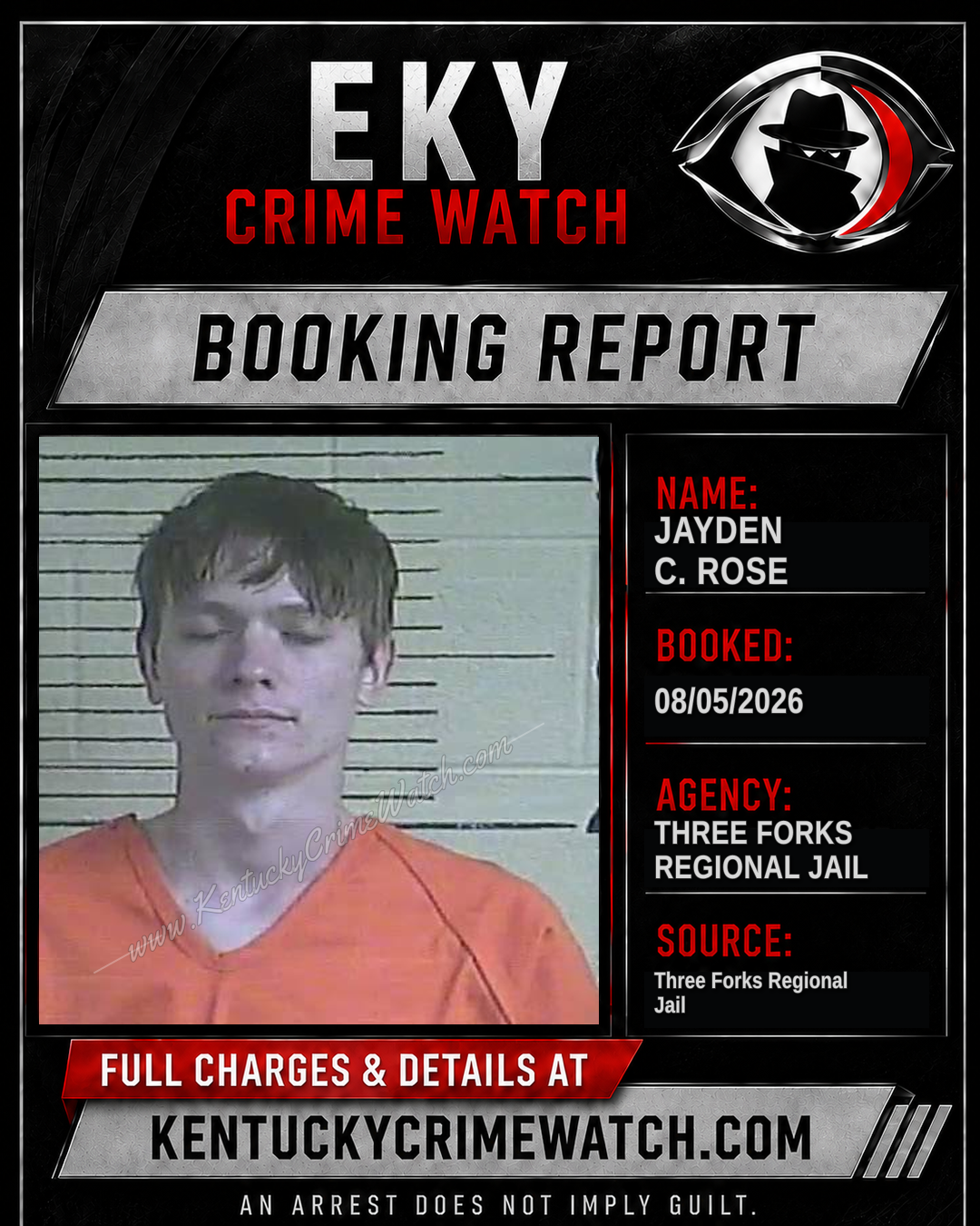 Jayden C. Rose booking image