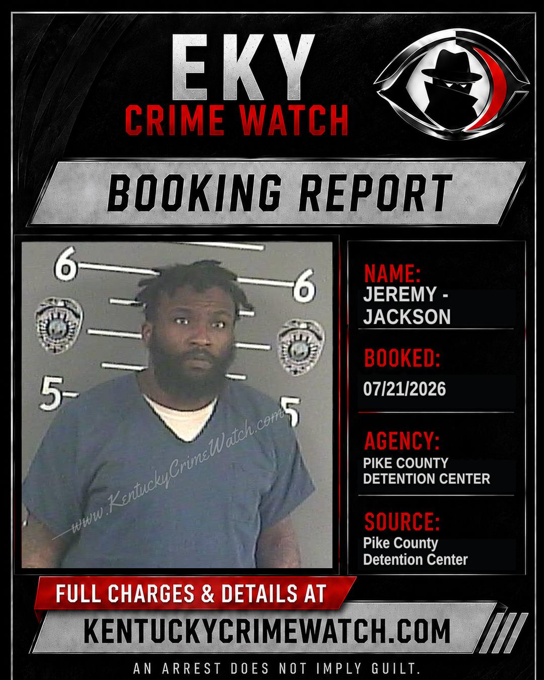JEREMY - JACKSON booking image