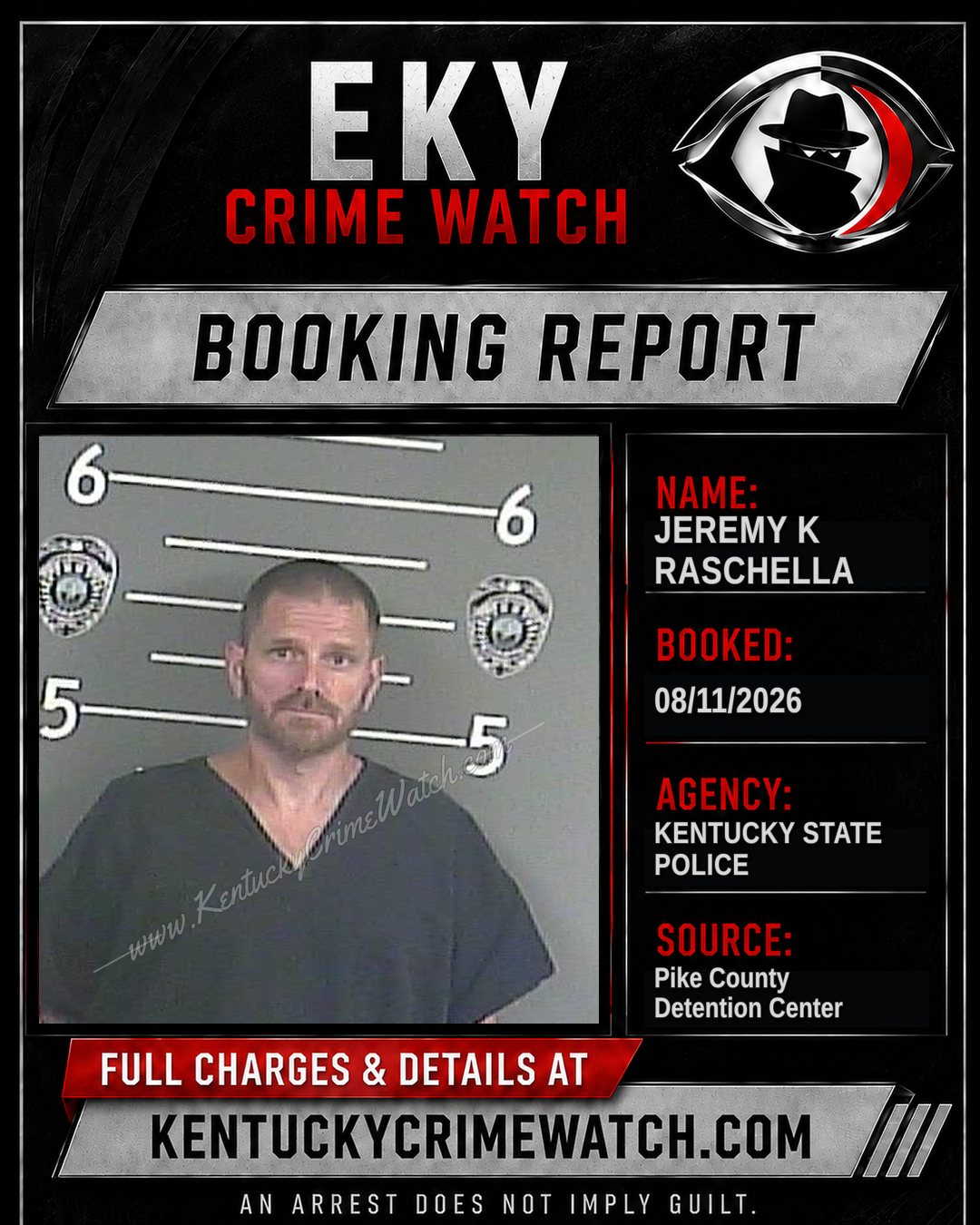 JEREMY K RASCHELLA booking image