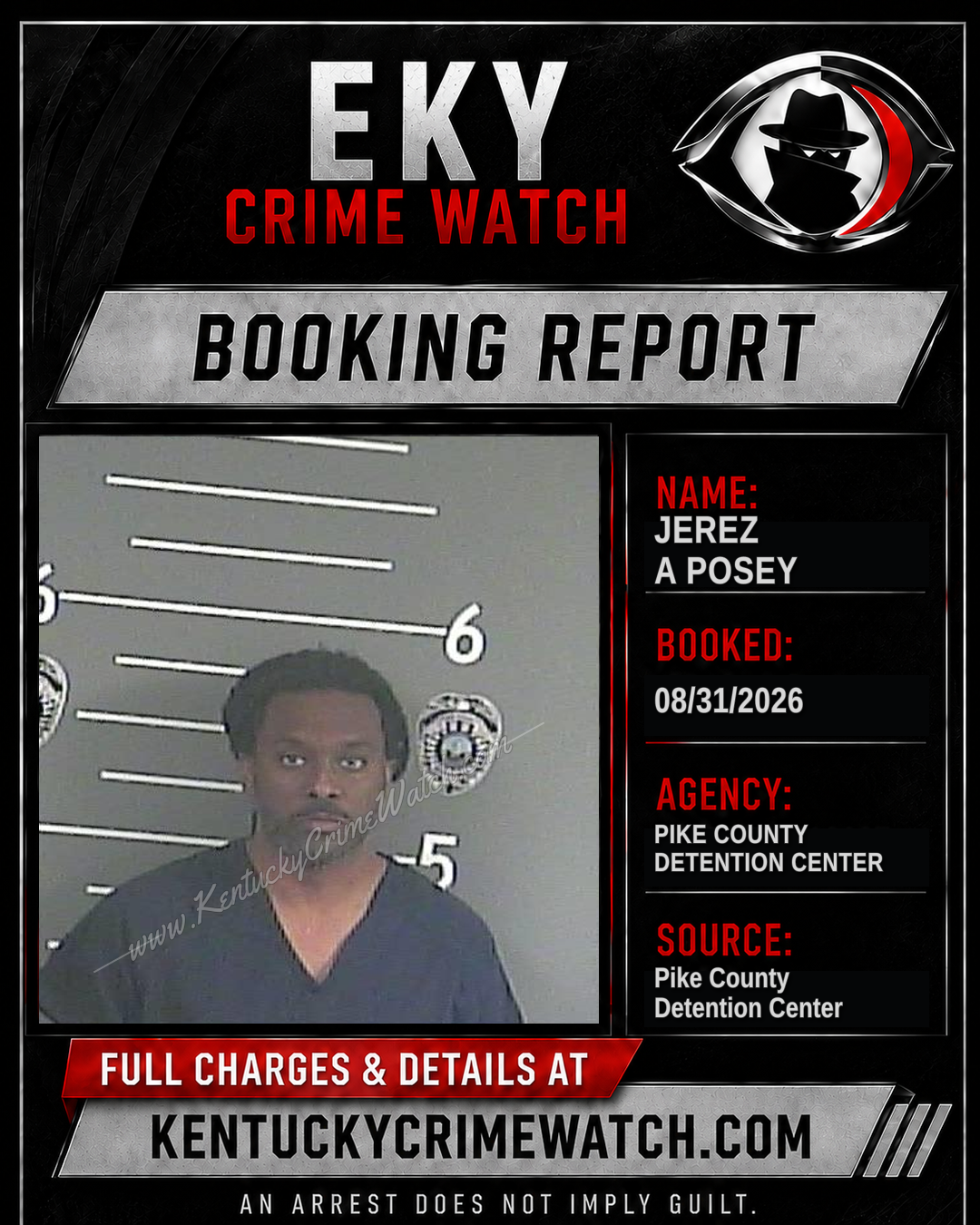 JEREZ A POSEY booking image