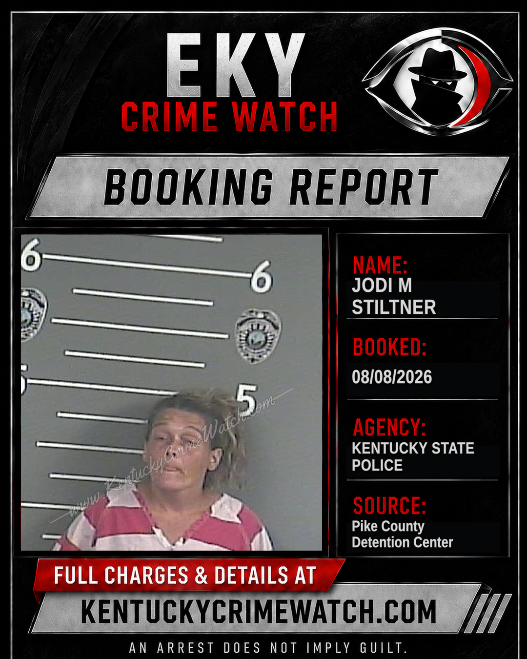 JODI M STILTNER booking image