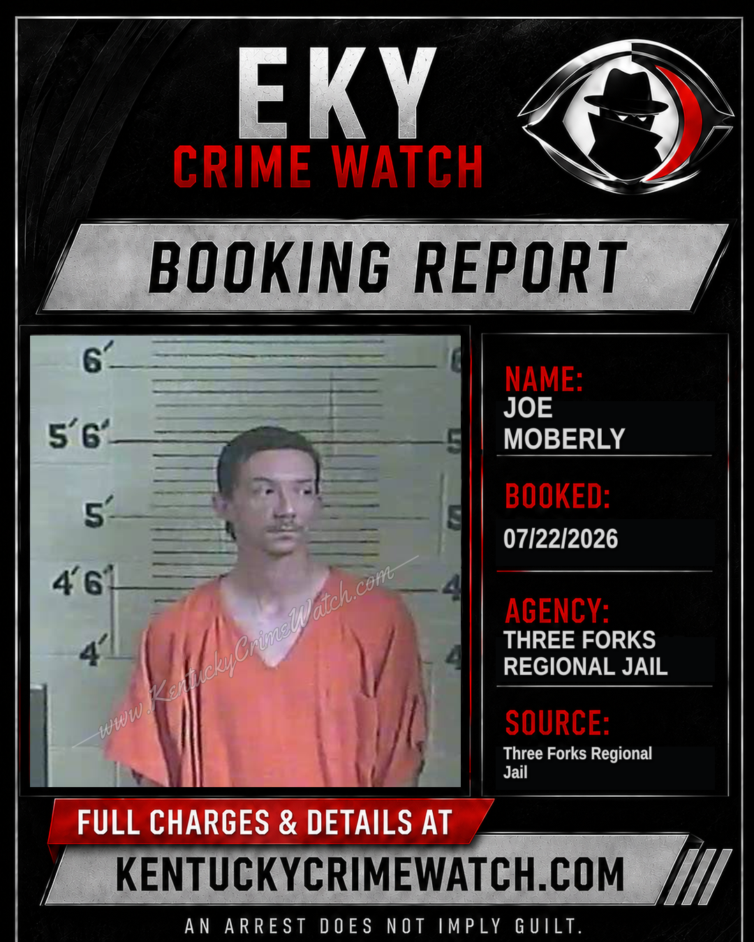 Joe Moberly booking image