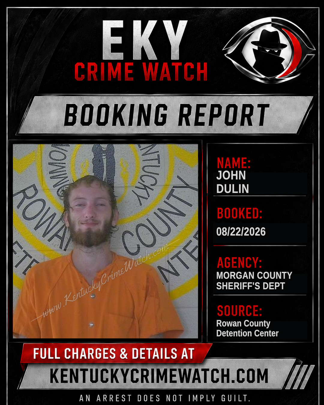 JOHN DULIN booking image