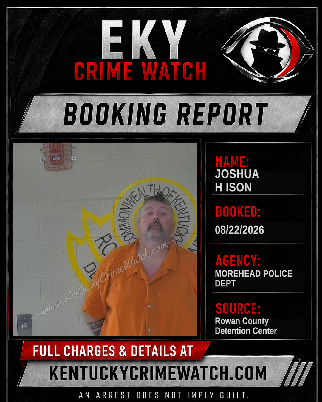 JOSHUA H ISON booking image