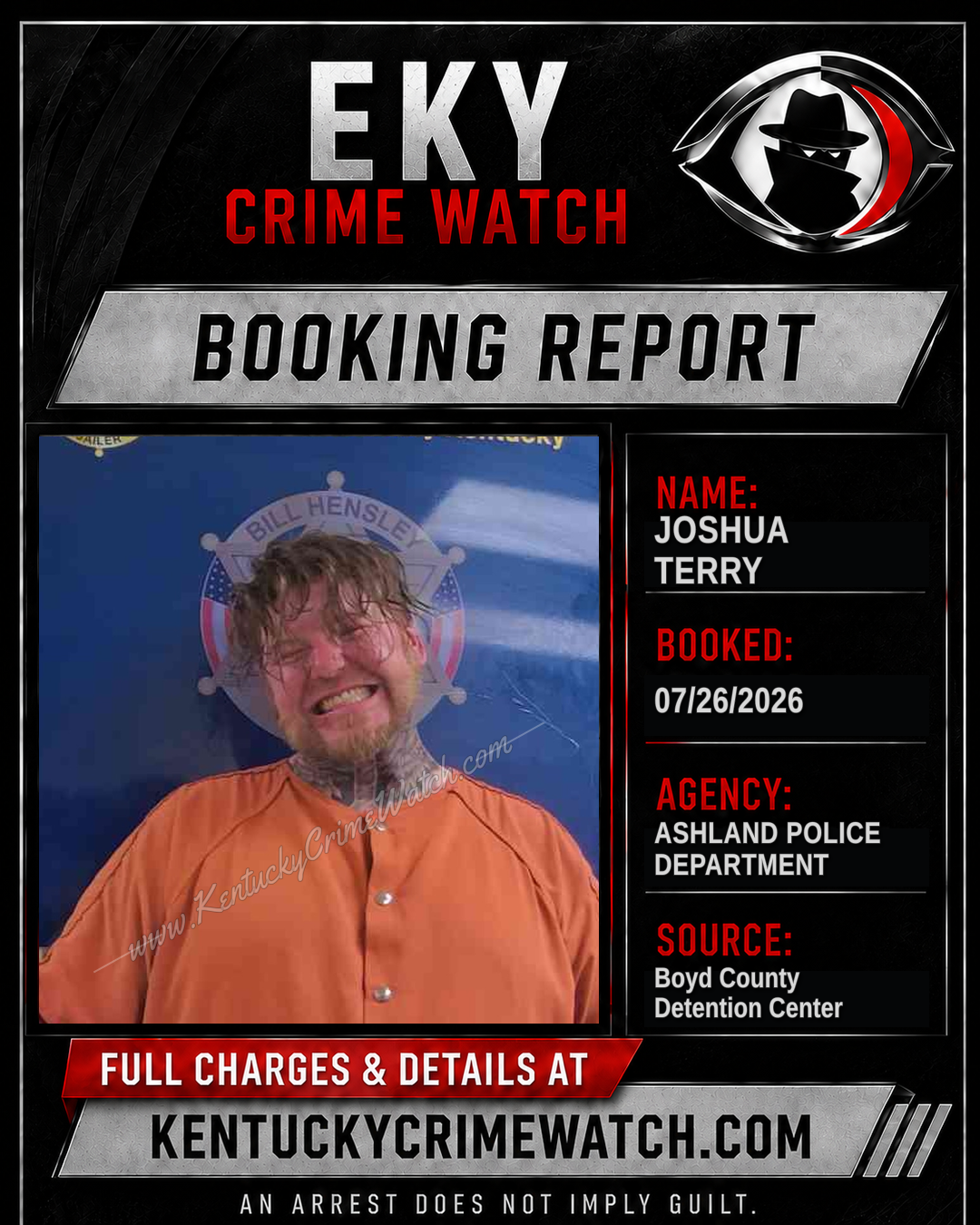 JOSHUA TERRY booking image