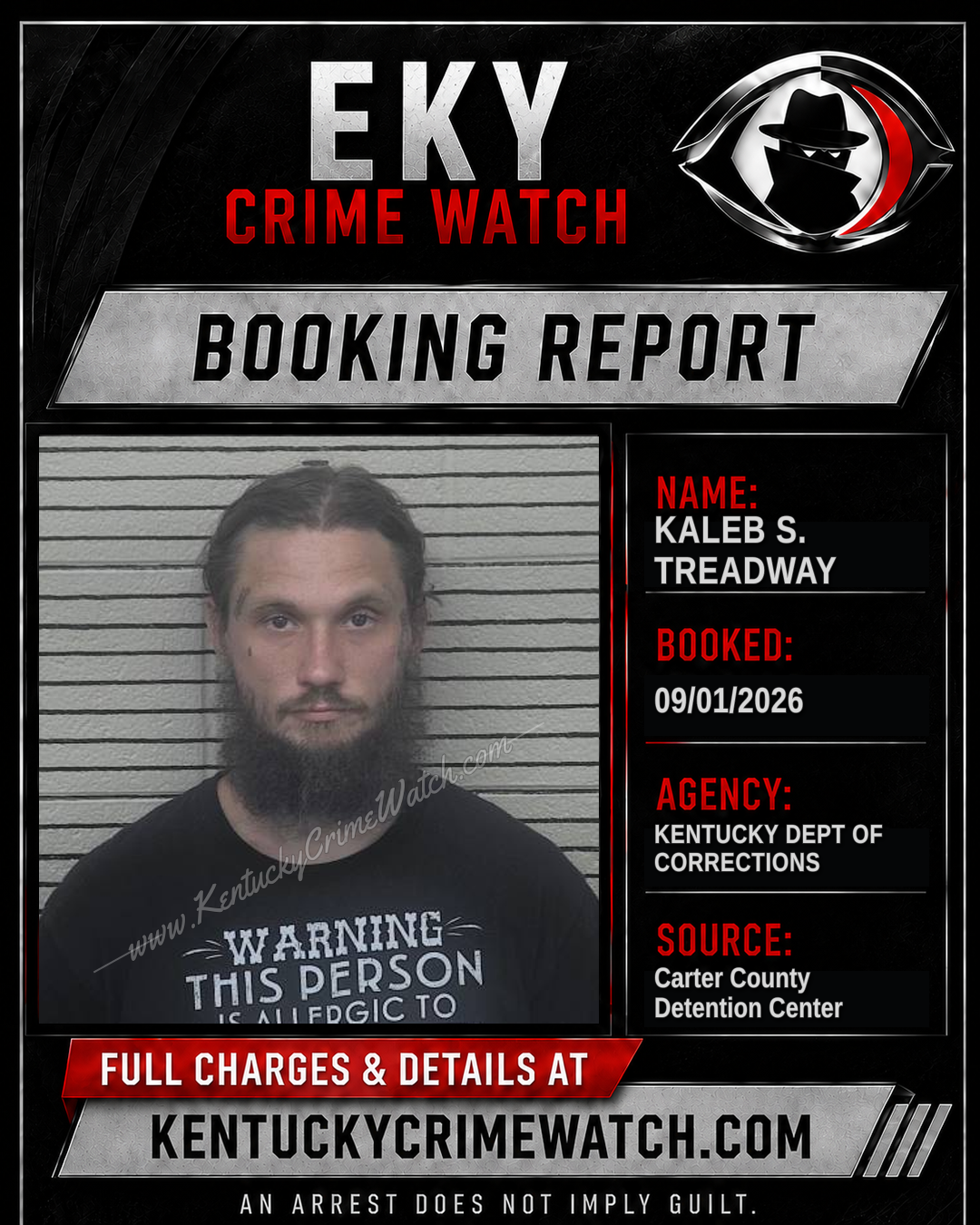 KALEB S. TREADWAY booking image