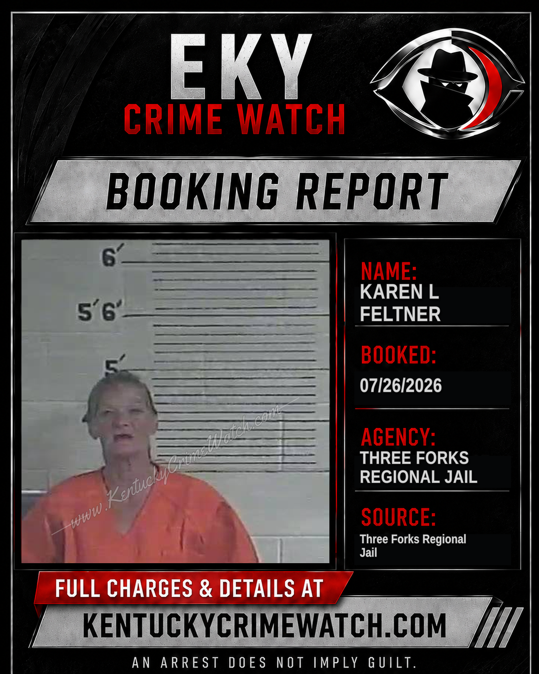 Karen l Feltner booking image