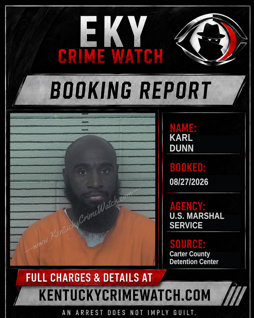 KARL DUNN booking image