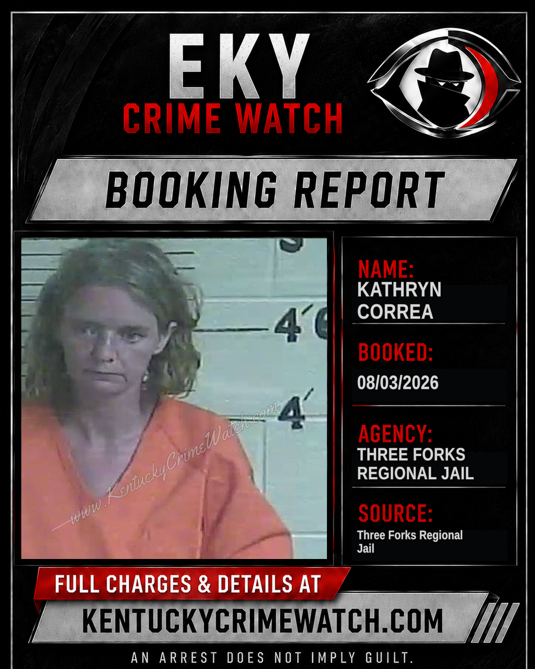 Kathryn Correa booking image
