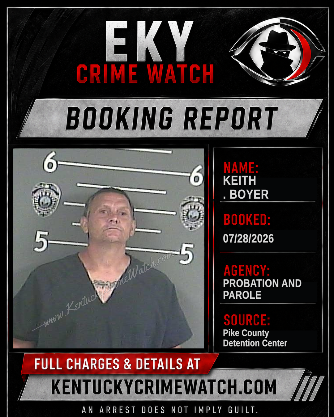 KEITH . BOYER booking image