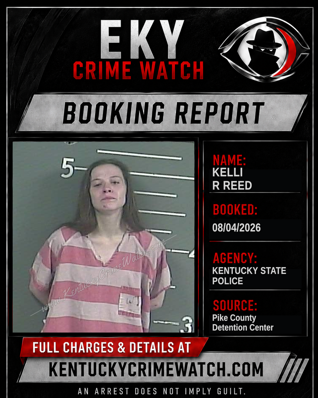 KELLI R REED booking image