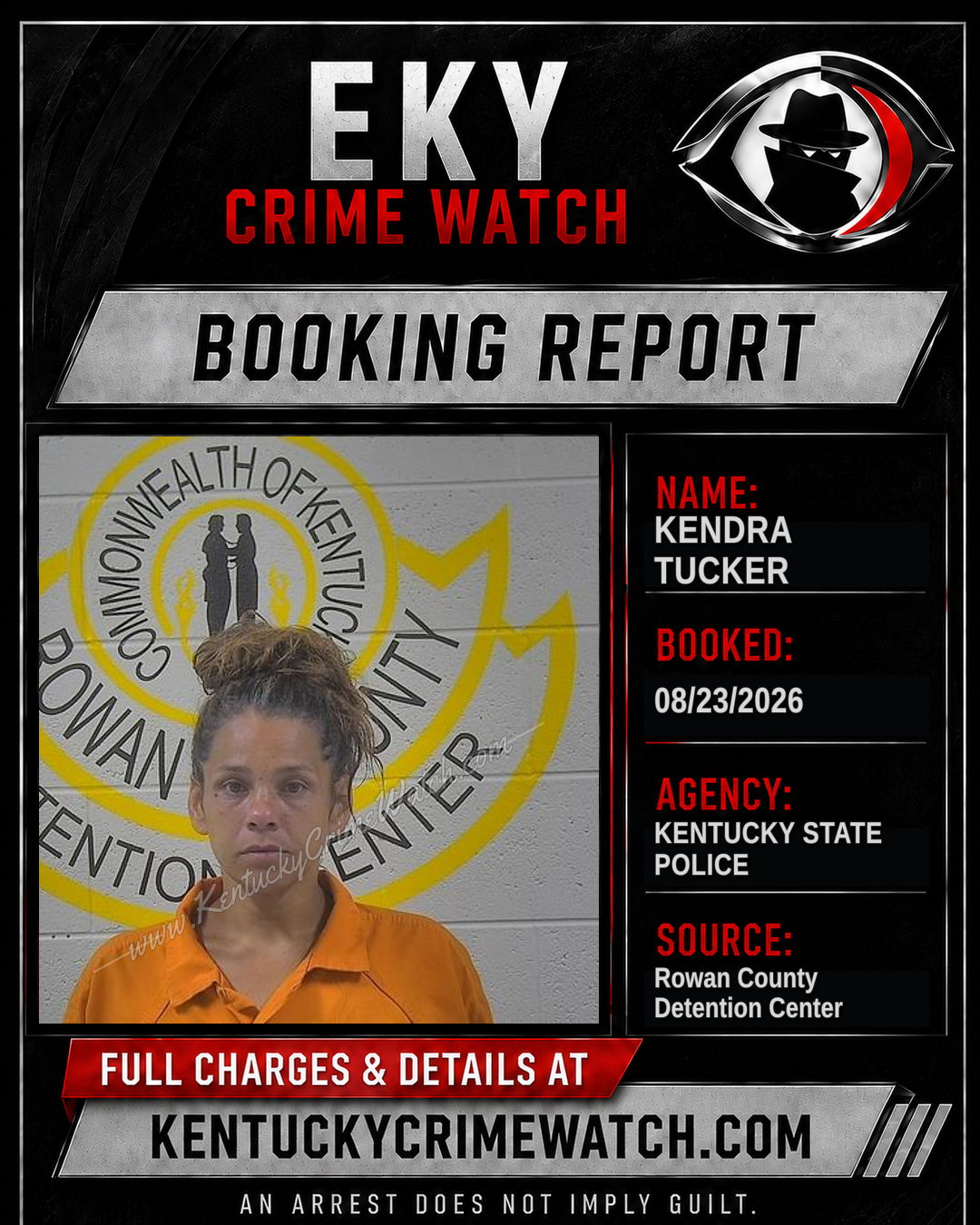 KENDRA TUCKER booking image