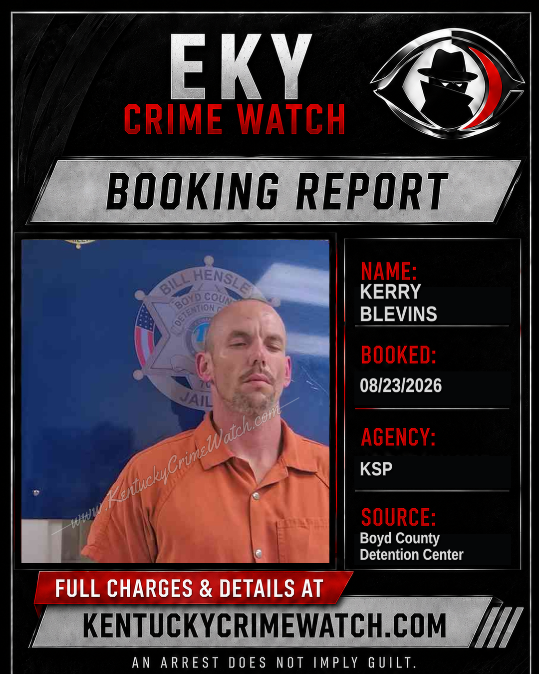 KERRY BLEVINS booking image