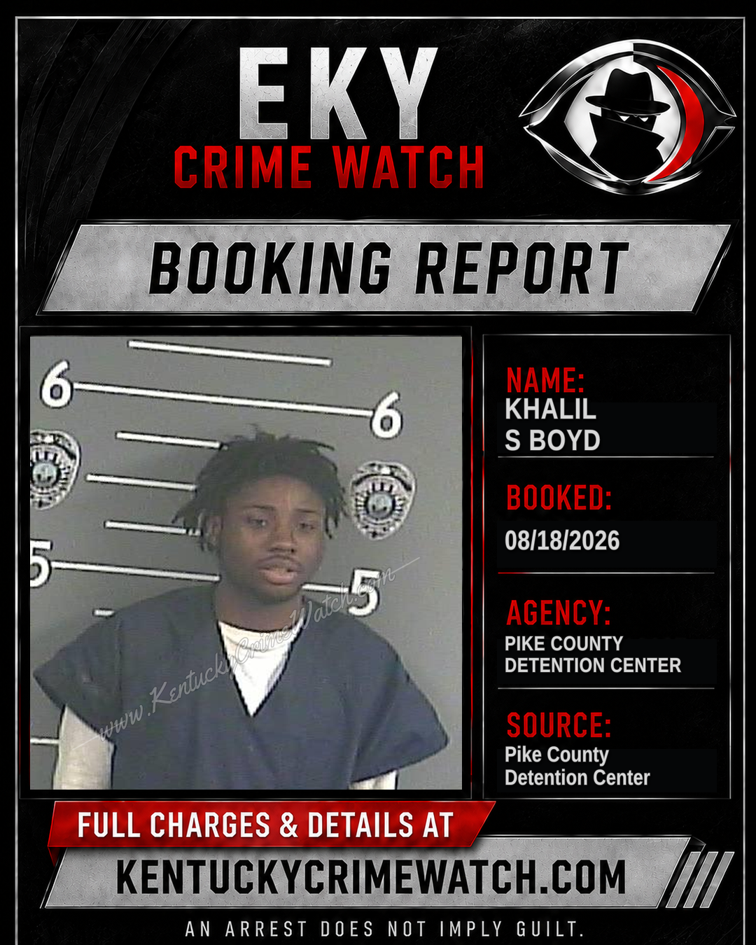 KHALIL S BOYD booking image