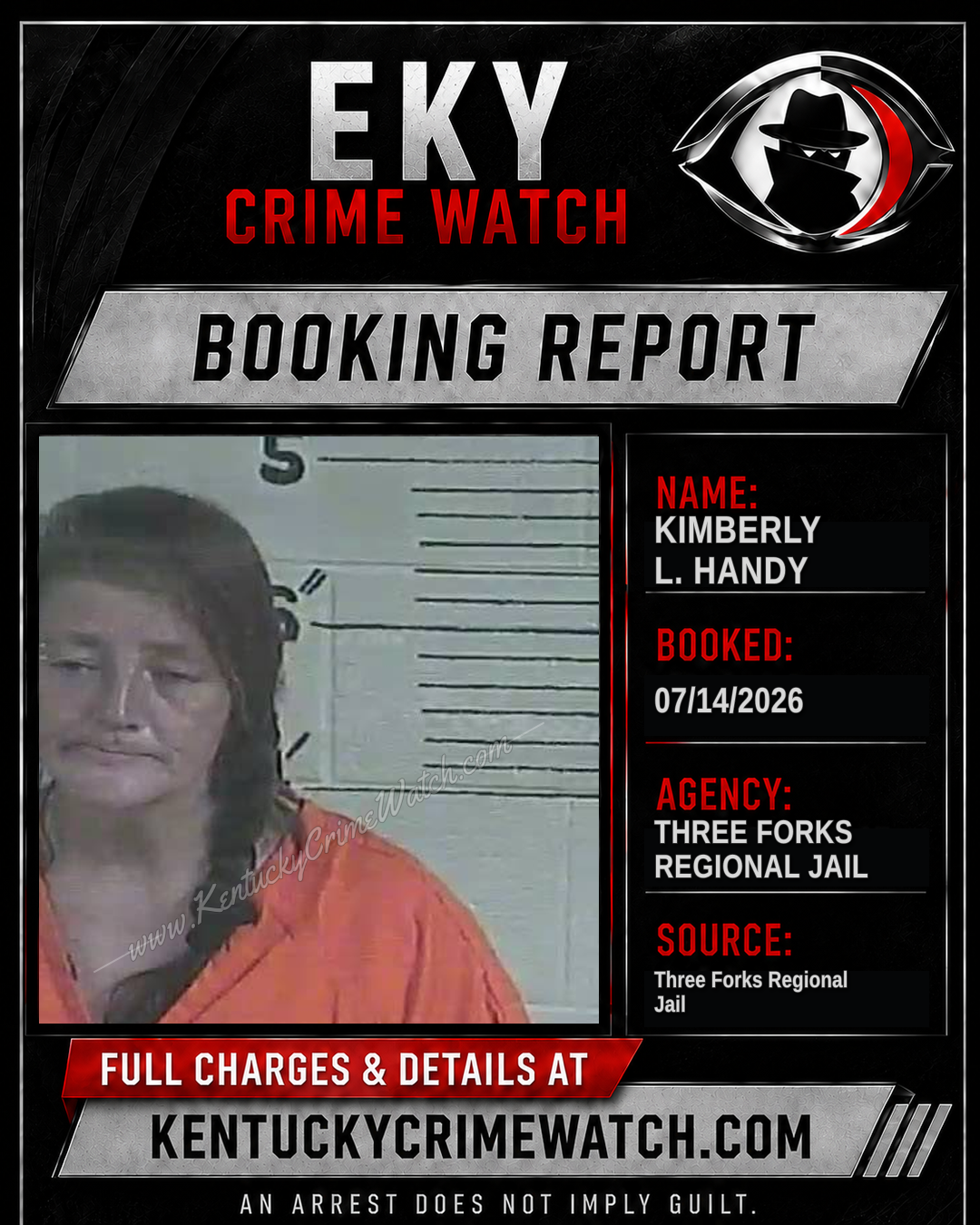 Kimberly L. Handy booking image
