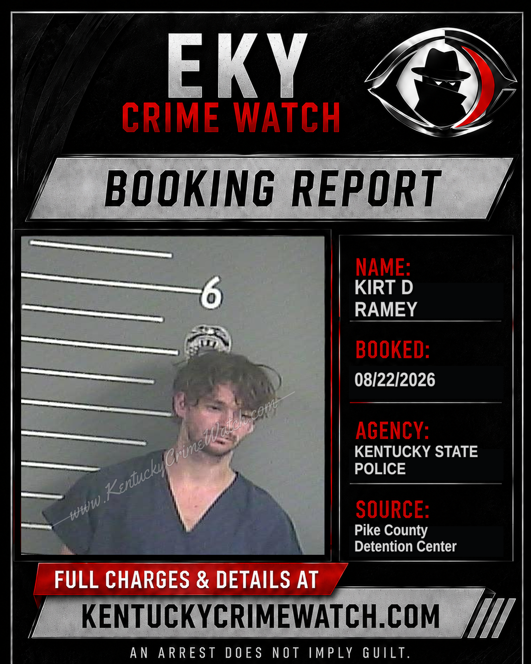 KIRT D RAMEY booking image