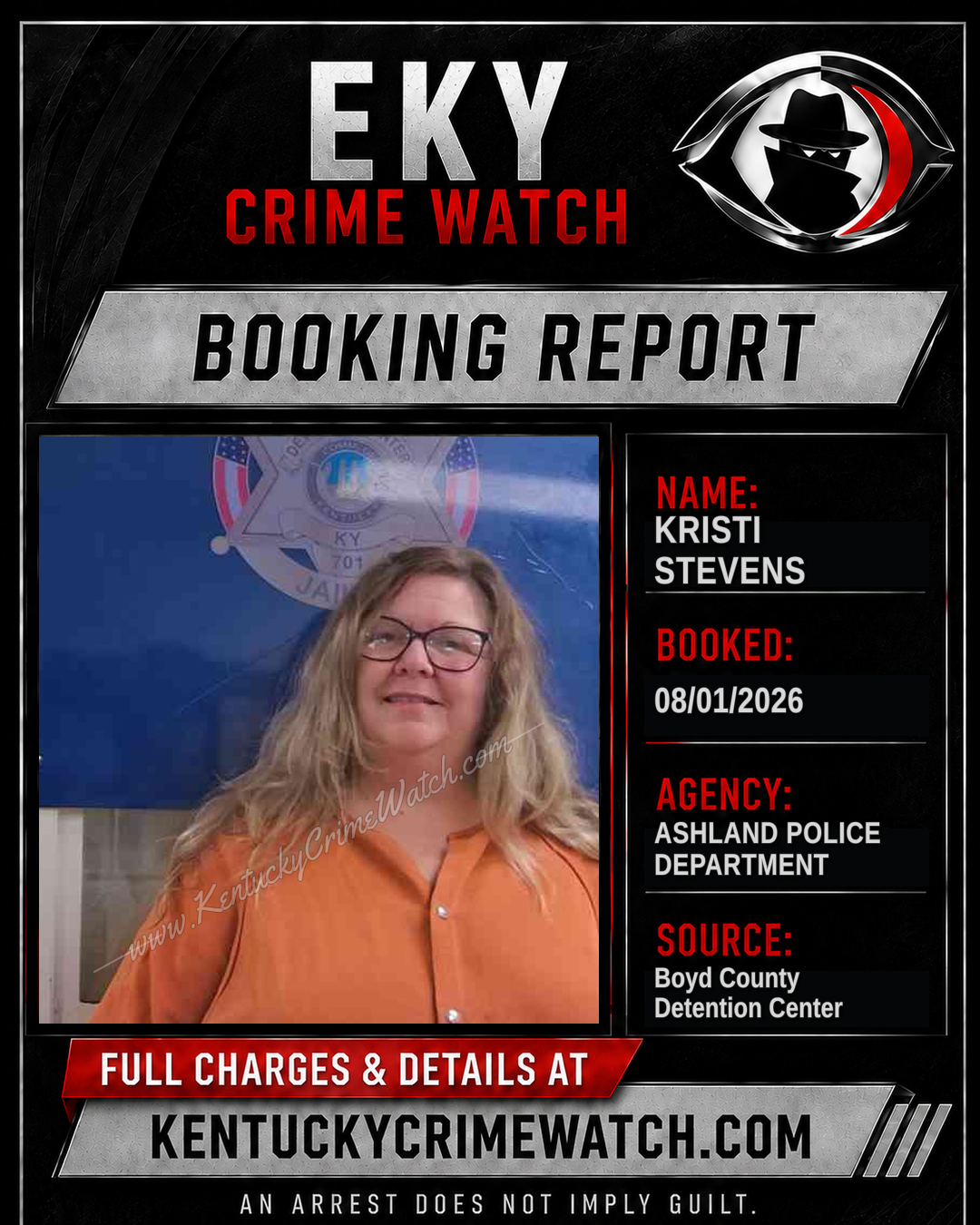 KRISTI STEVENS booking image